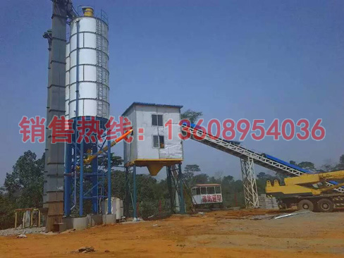 水穩(wěn)拌和站90度樣機